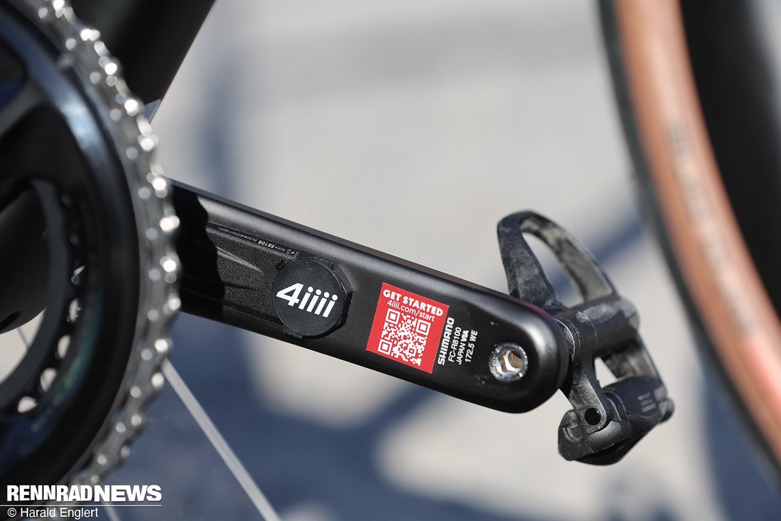 Der 4iiii Powermeter ist serienmäßig verbaut