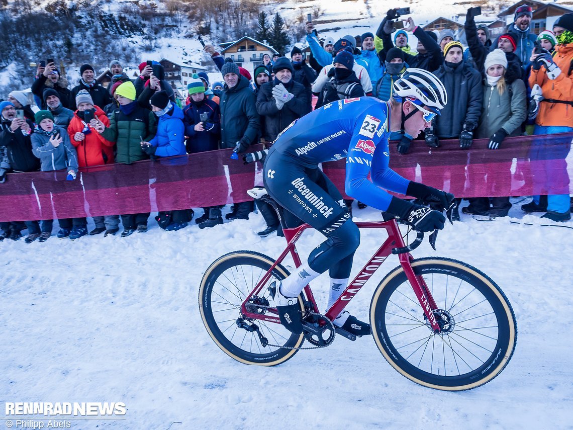 Mathieu Van der Poel fuhr mit