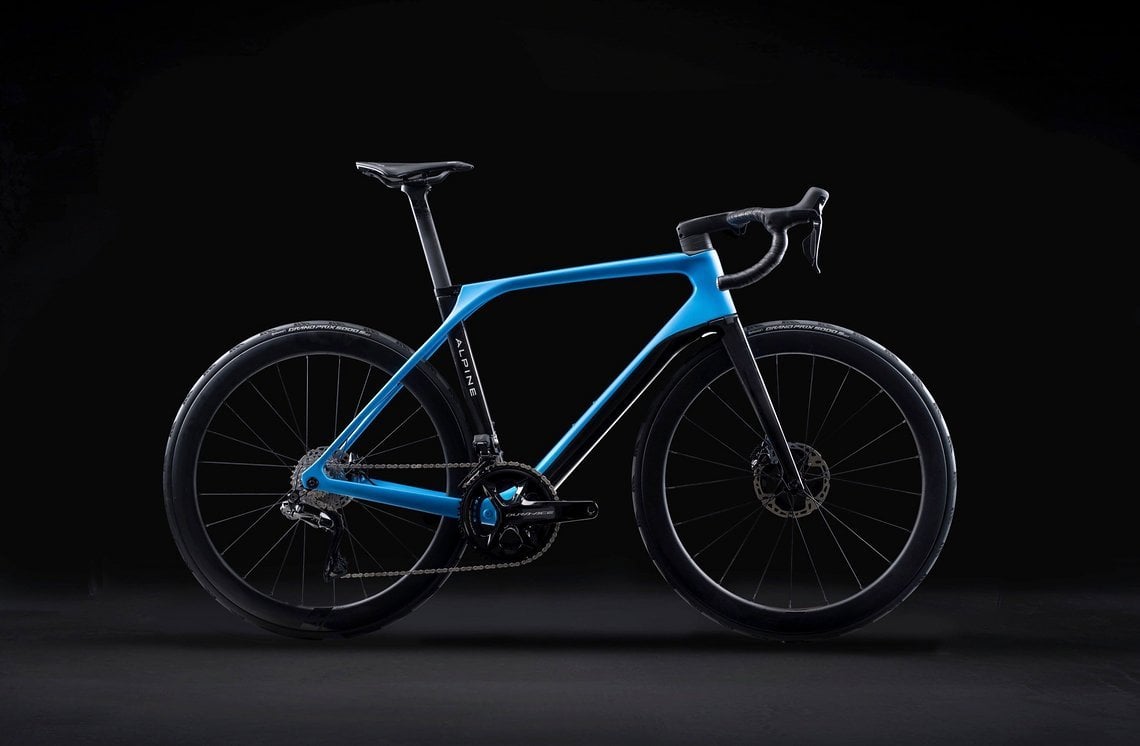 Das Aircode x Alpine hat  keine besseren technischen Werte als die Serien-Bikes