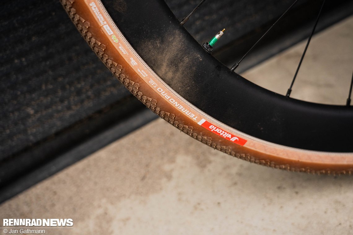Neue Vittoria Terreno Pro T10 Reifen feierten bei der Gravel WM Premiere.