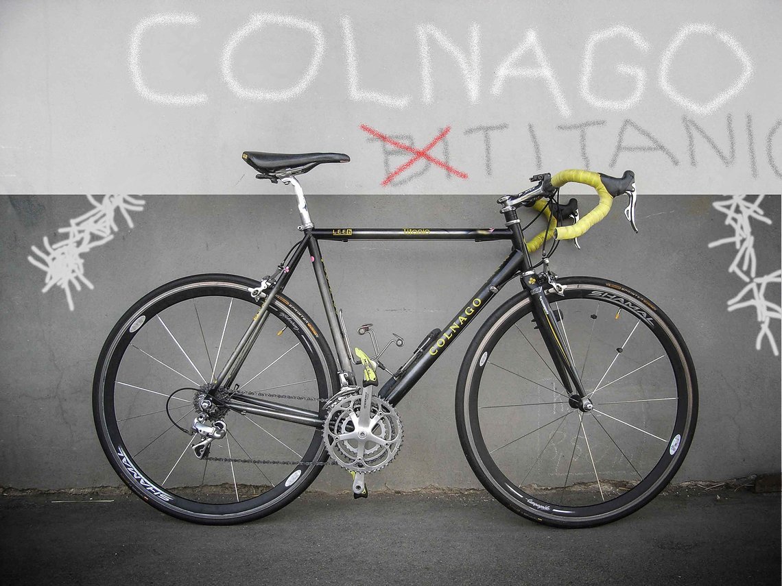 Aus dem Colnago BiTitanio wurde ein Titanio