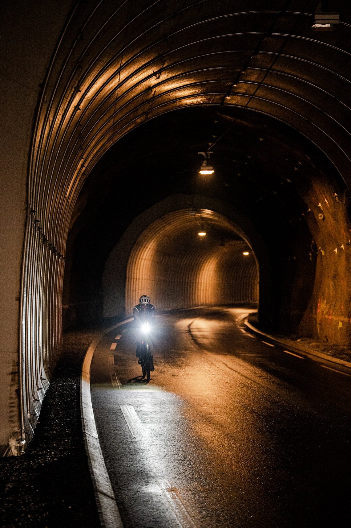 Und natürlich in Tunnels.