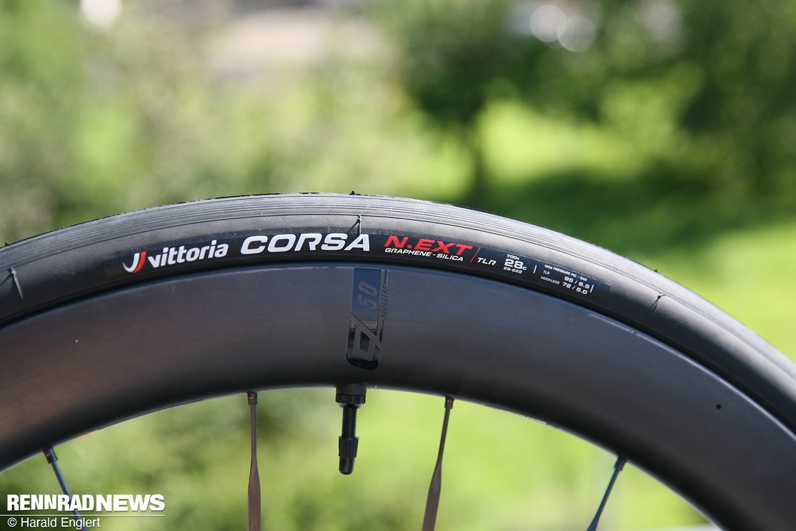 Der neue Vittoria Corsa N.ext TLR in Größe 28-622