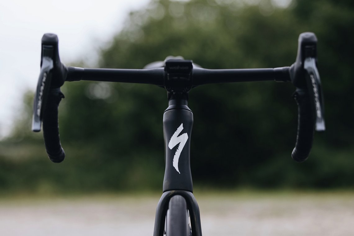 Das Specialized -S-Works Tarmac SL7 ist ein Aero-Rennrad.