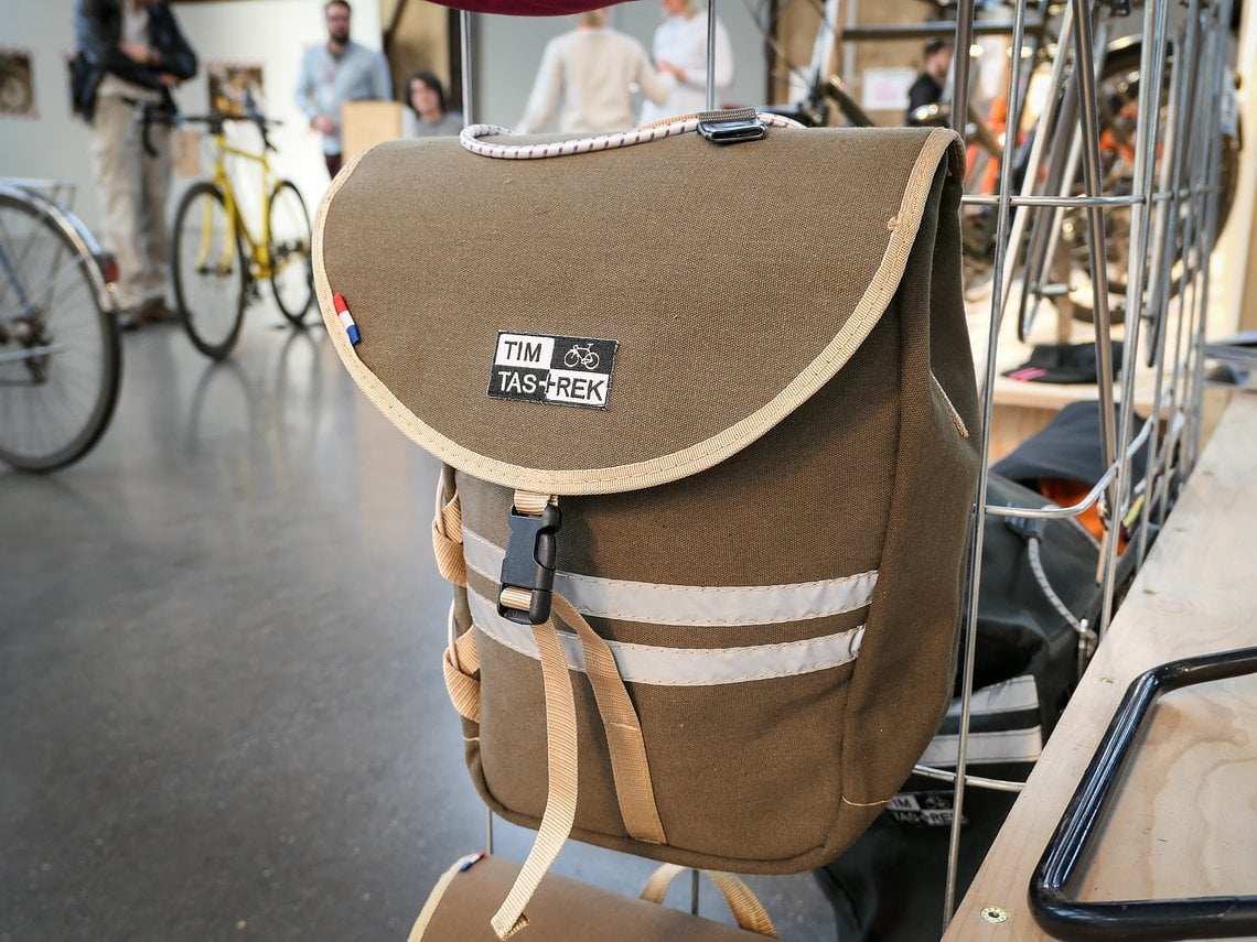 Pannier aus Waxed Canvas