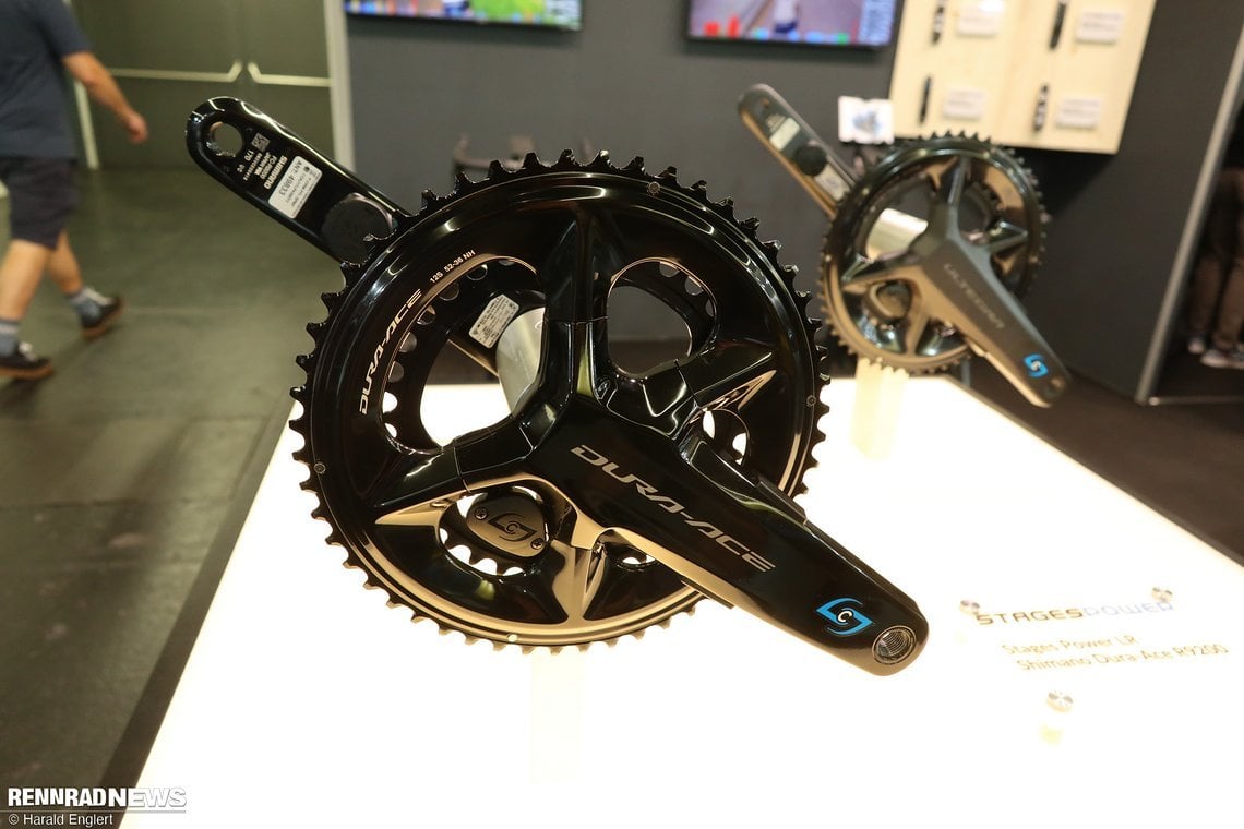 Stages bietet seine Powermeter-Applikation auch für die neuen Shimano Dura Ace und Ultegra Kurbeln an.