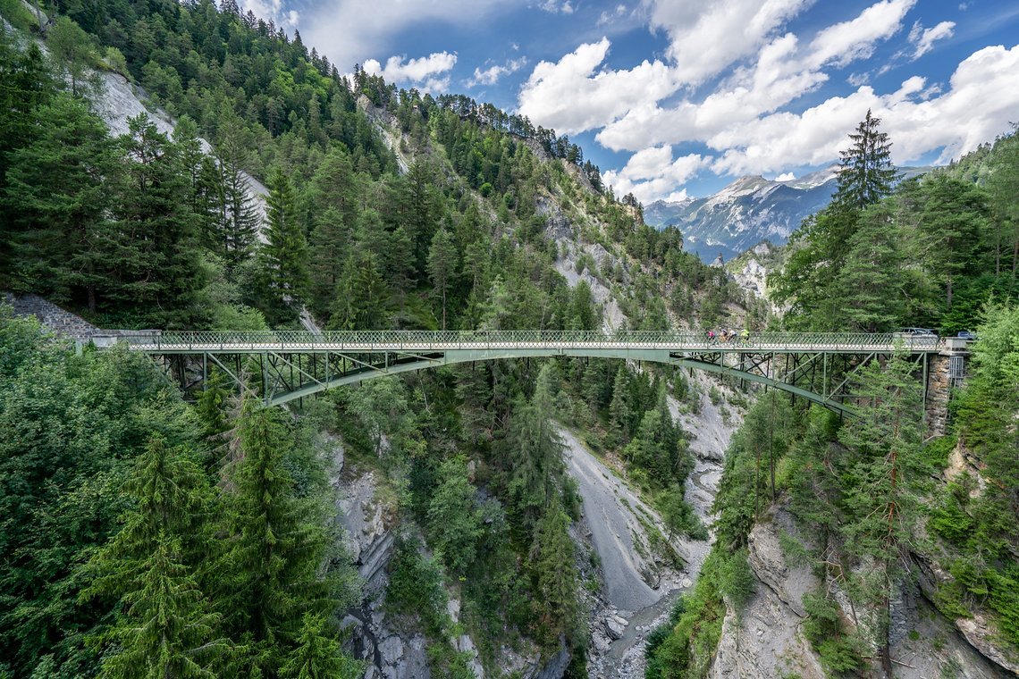 Die Rheinschlucht gilt als der Grand Canyon der Schweiz