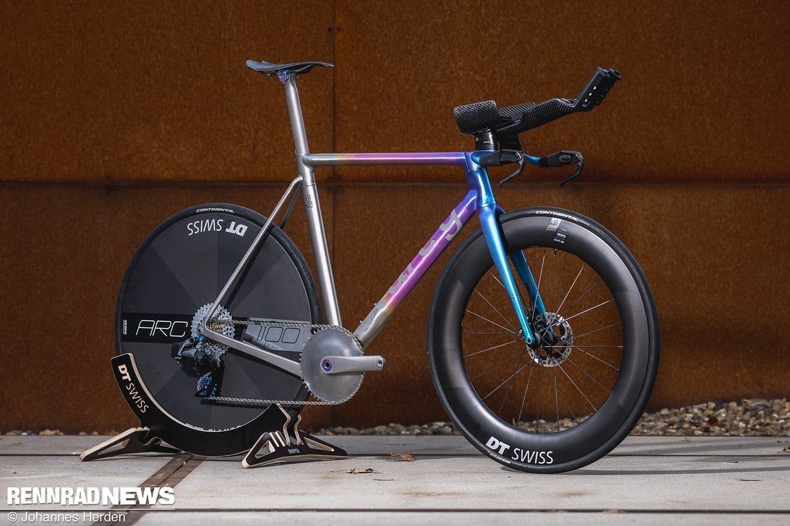 Mit 8,1 kg ist das Éimear ein superleichtes TT- und Tria-Bike