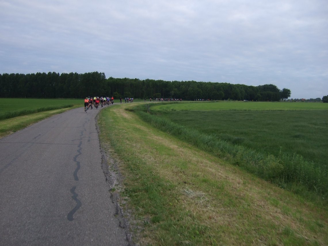 Nach dem Start auf dem Weg nach Harlingen 2017