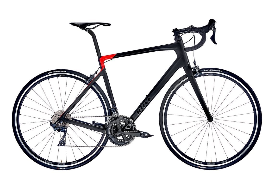 Das Reveal Four mit Ultegra 2x11 und Felgenbremse – 2.399 €