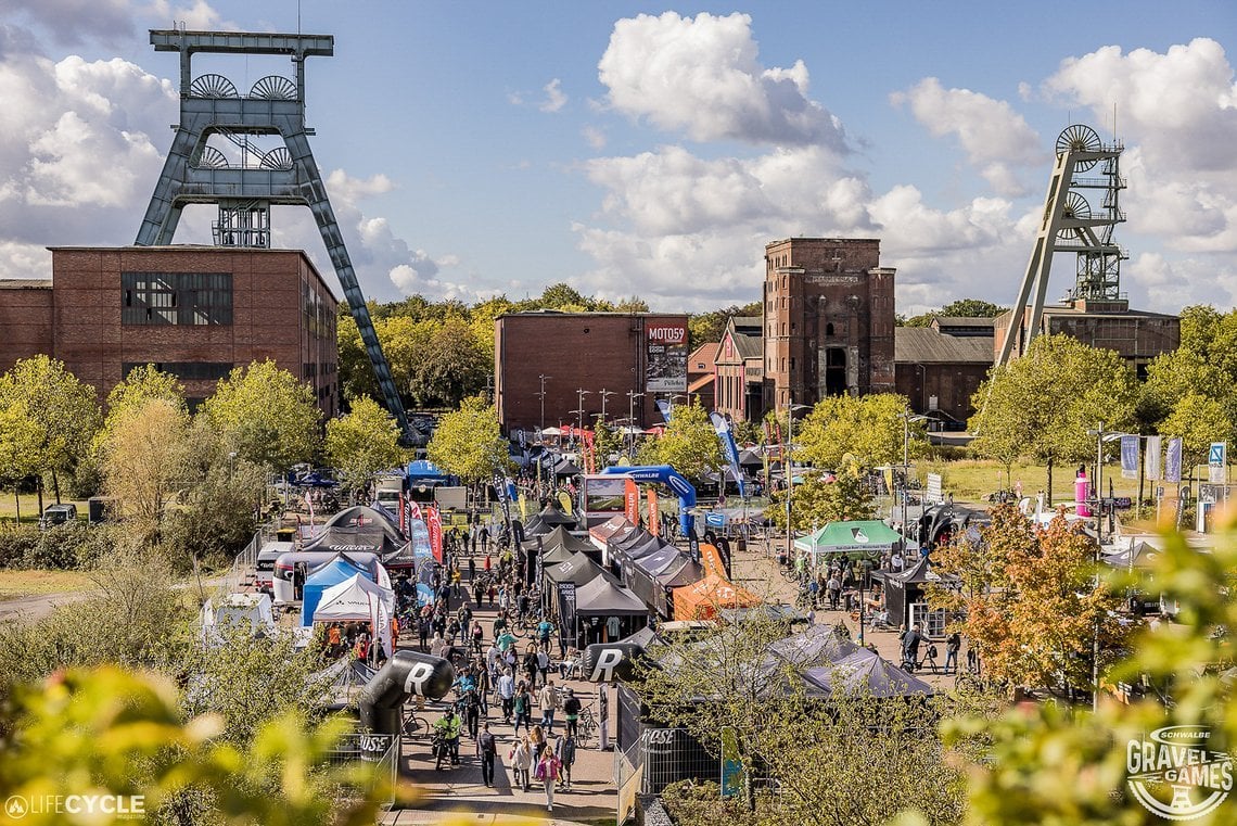 Die Schwalbe Gravel Games – Radkultur meets Industriekultur.