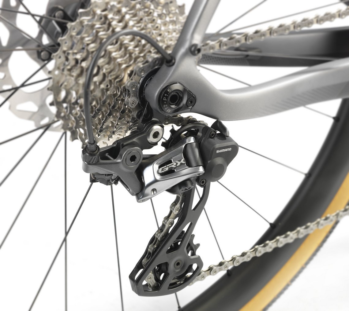 Die neue Shimano GRX Gruppe ist an Bord