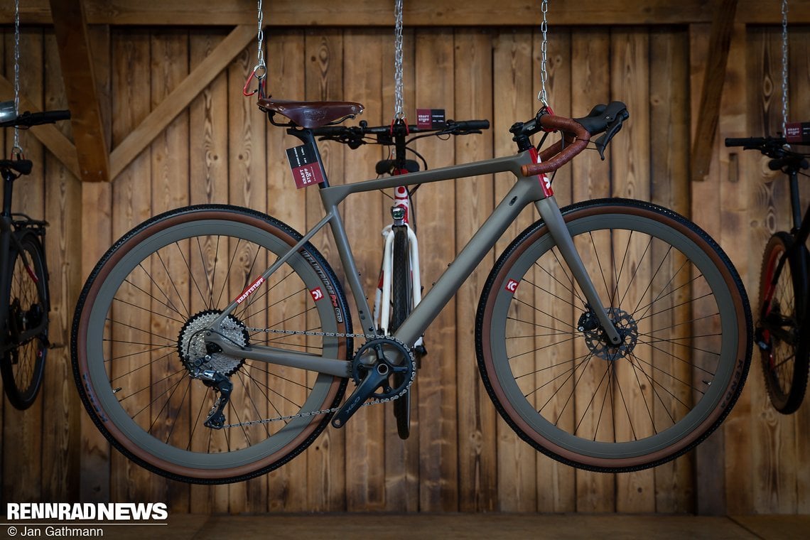 Krafstoff produziert Gravel Bikes in Wunschfarbe in Dornbirn in Österreich