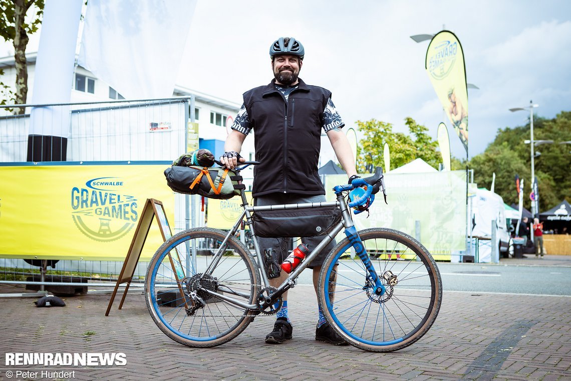 Patrick kam die 80 km aus Münster.