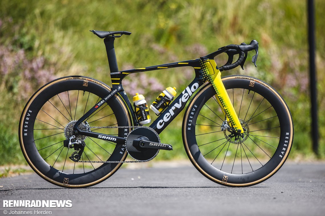 Das neue Cervélo S5 von Jonas Vingegaard.