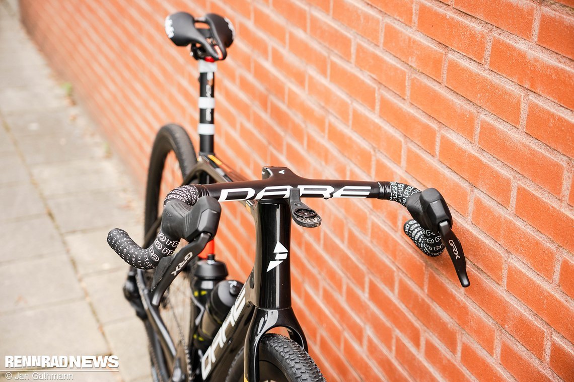 Am neuen Dare Gravel Aero-Cockpit…