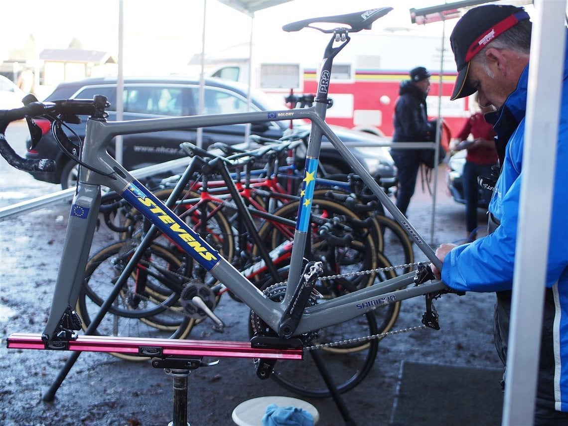 Stevens Superprestige in Europameister Lackierung