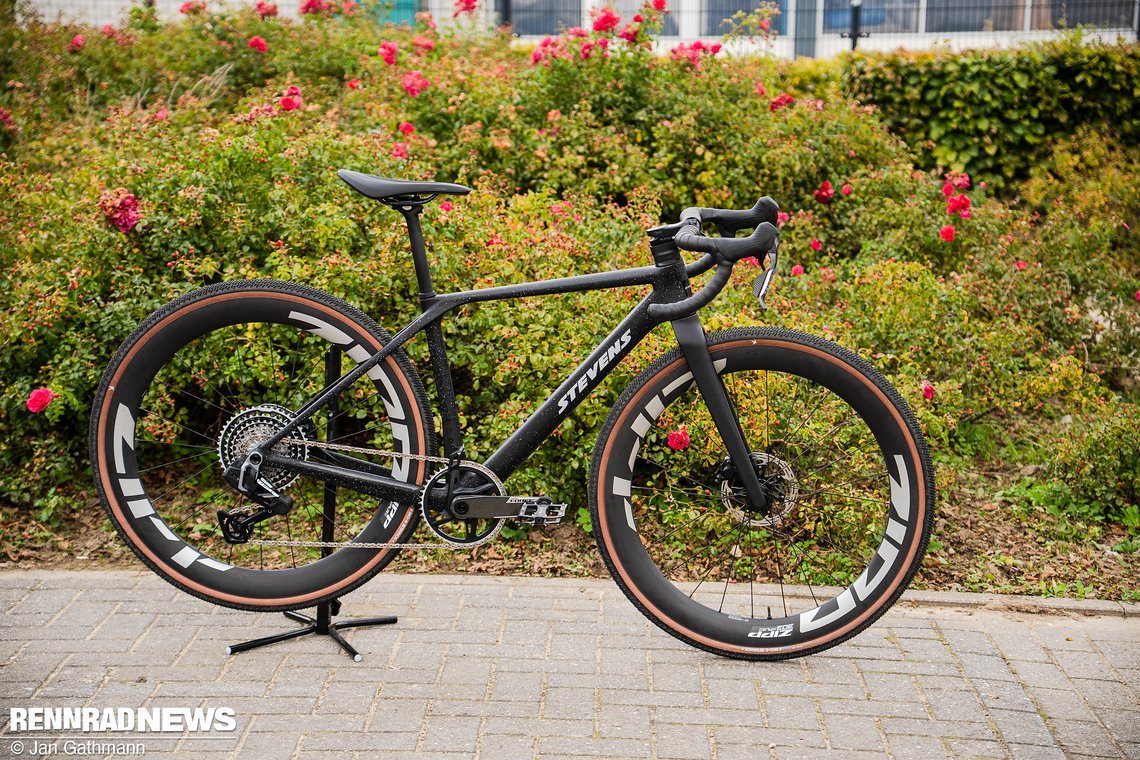 Stevens Camino RS Pro Ausstellungsrad auf der Gravel WM Expo.