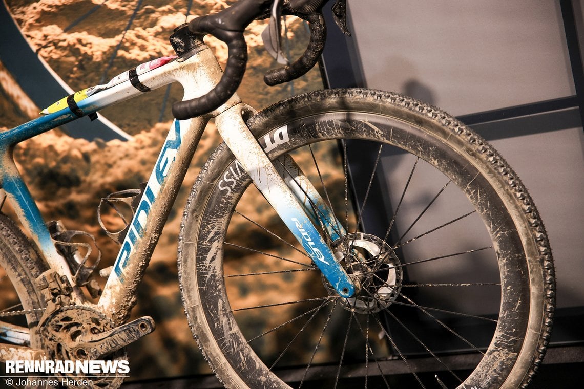 Sein Set-up genau wie das Bike sind im Windkanal des Bike Valley optimiert.