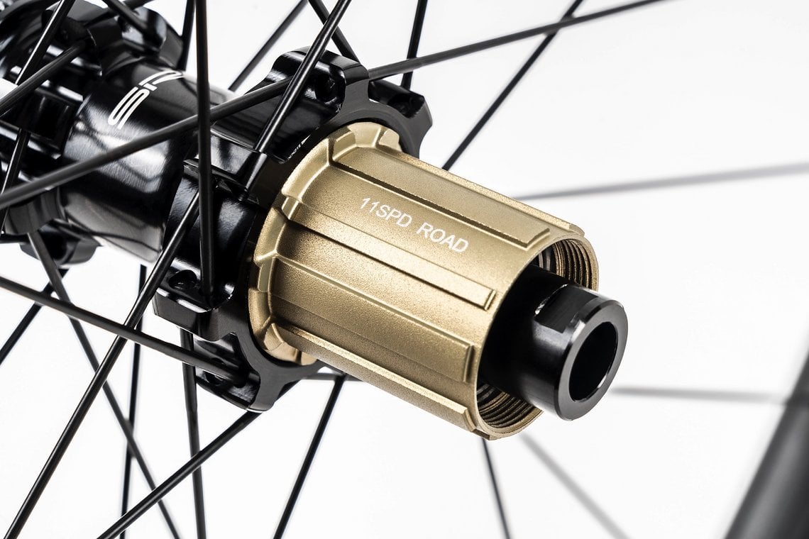 Neben Shimano/SRAM 9spd bis 11spd sind auch andere Freilaufoptionen zu haben.