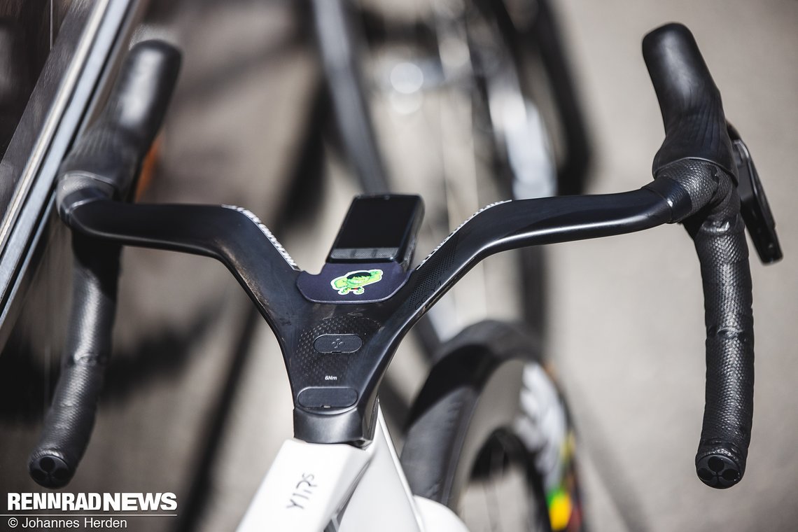 Die Cockpit-Form des Y1Rs ist unter anderem auch bei Cervélo zu fnden.