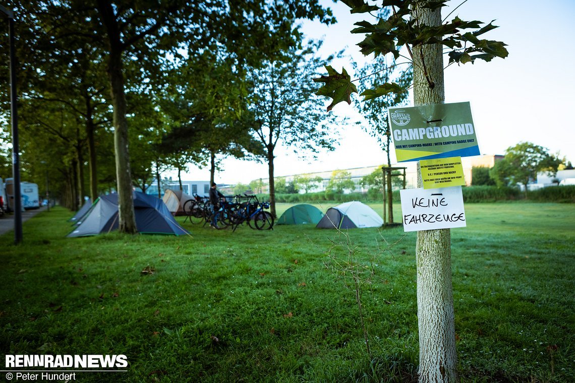 Platz für Camping wurde …