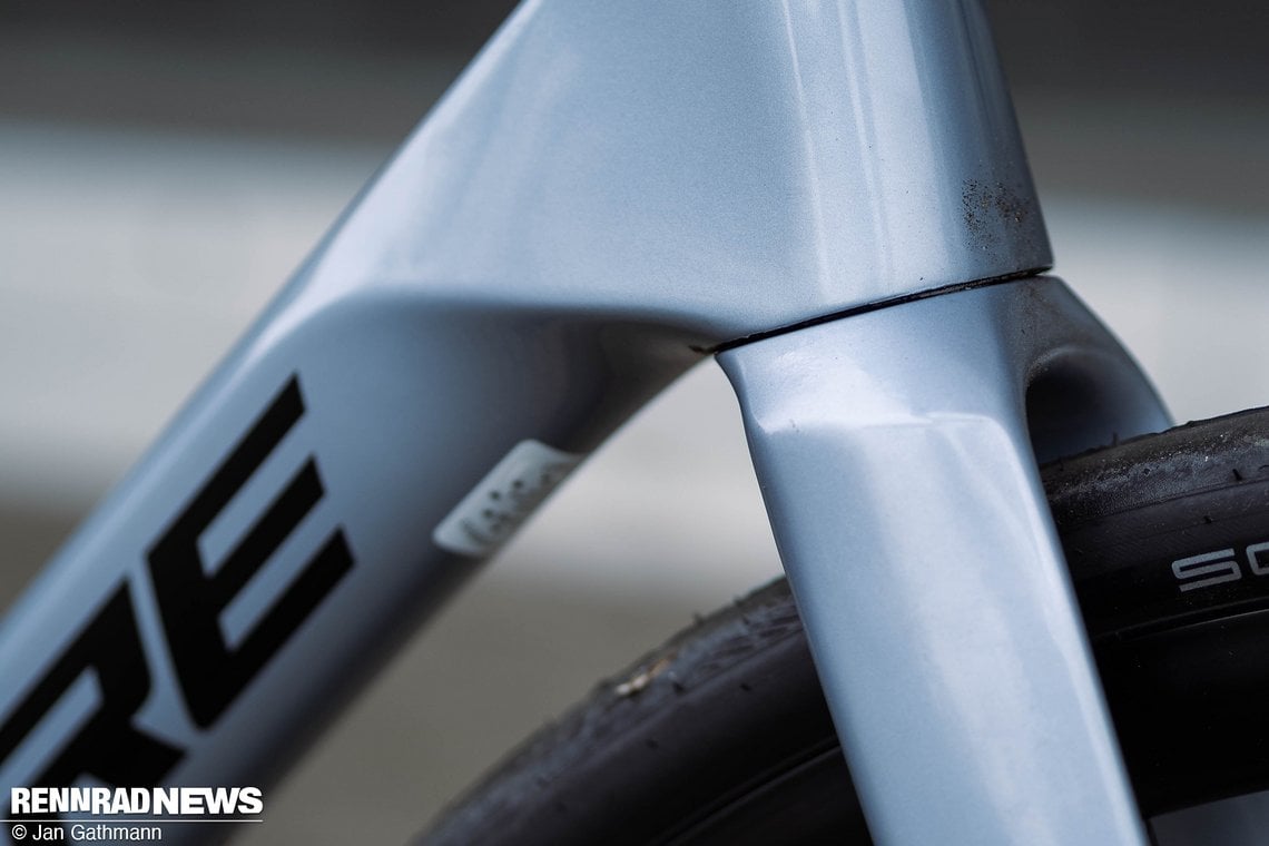 Die Rohrprofile sind aero-optimiert.