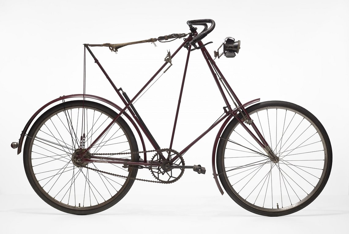 Pedersen-Fahrrad, 1893, Entwurf: Mikael Pedersen