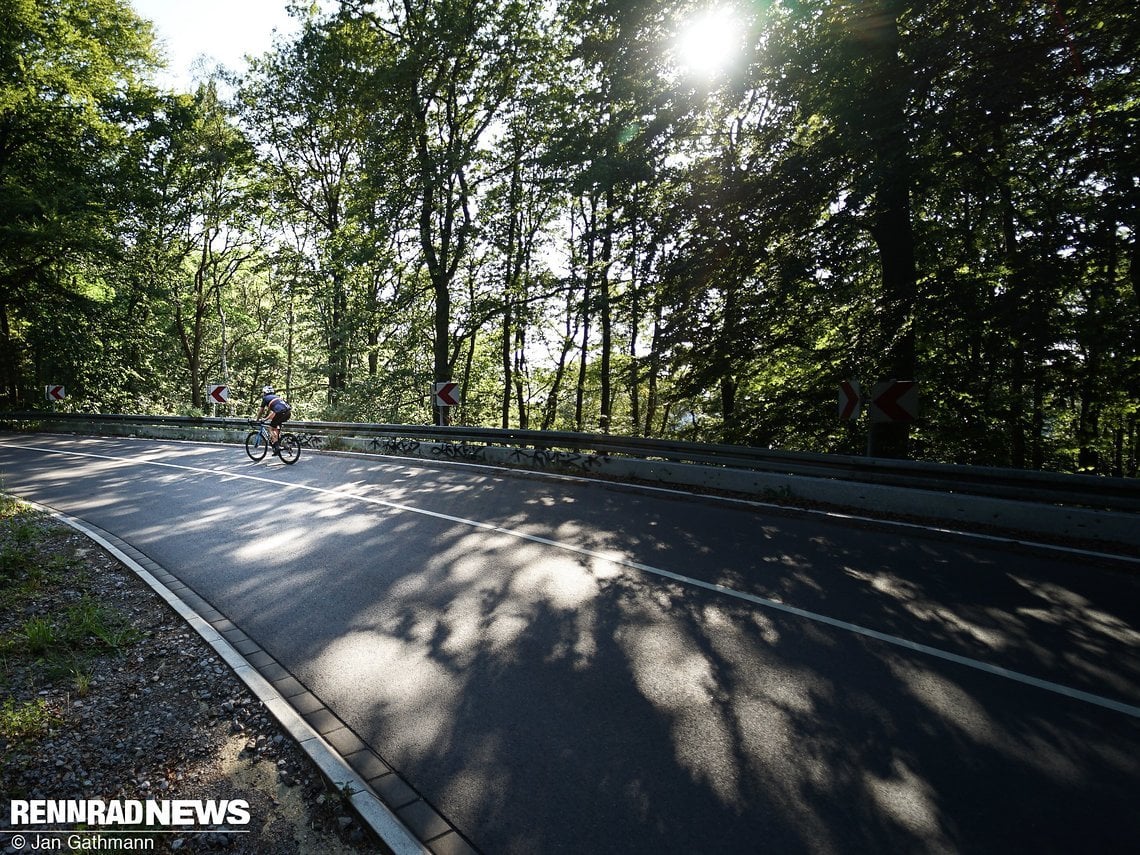 Das Canyon erwies sich auch auf langen, epischen Fahrten als ideale Fahrmaschine