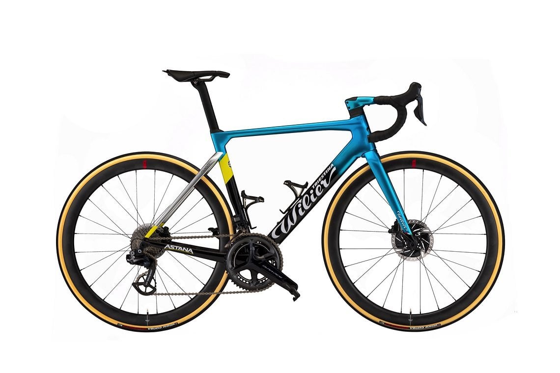 Das neue Wilier Filante SLR ist das Arbeitsgerät beim kasachischen Astana Team