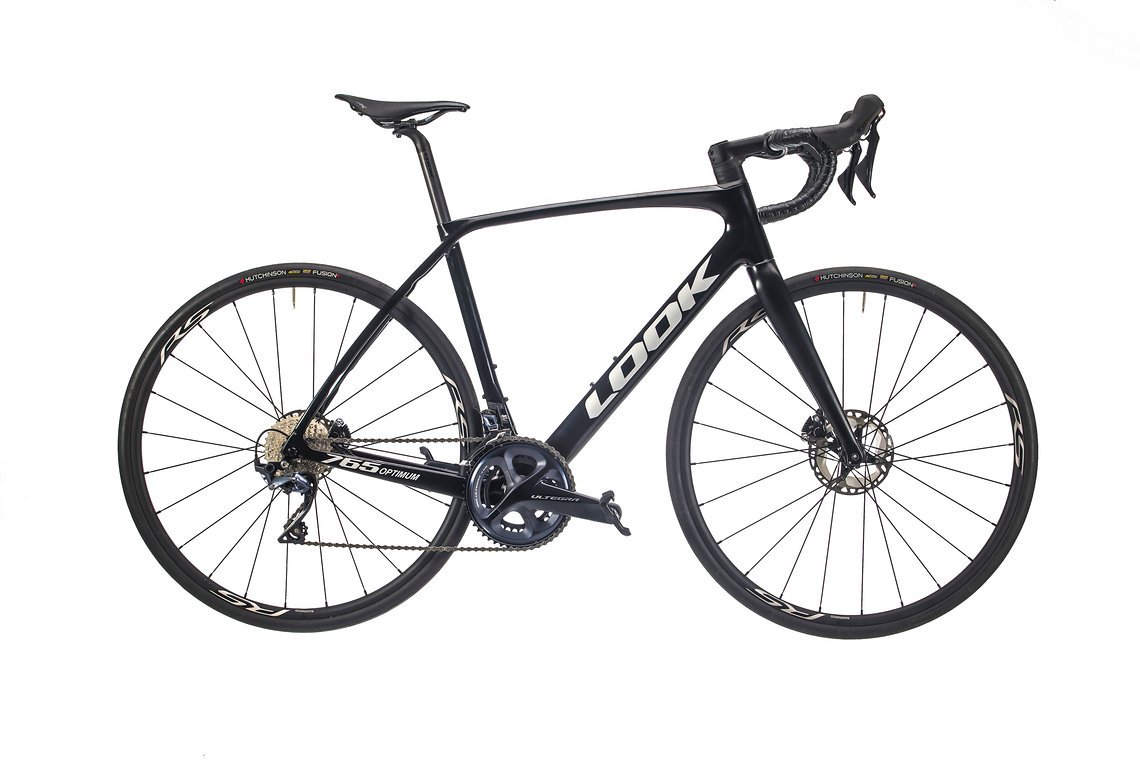 Look 765 Optimum mit Shimano Ultegra 2x11 in der Farbe Black Satin für 3.790 €.