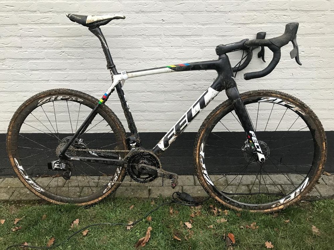 Das Felt von Wout van Aert