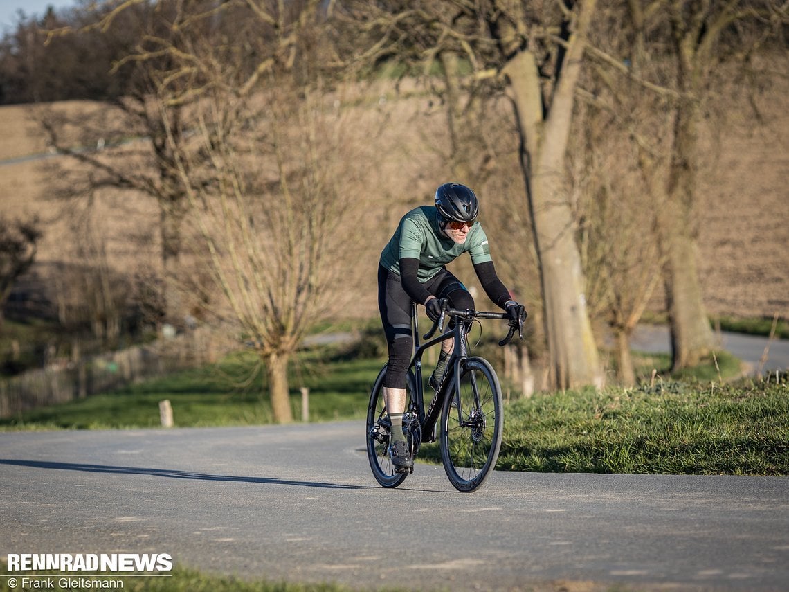 Lange schnell fahren macht mit dem Giant TCR Advanced Freude