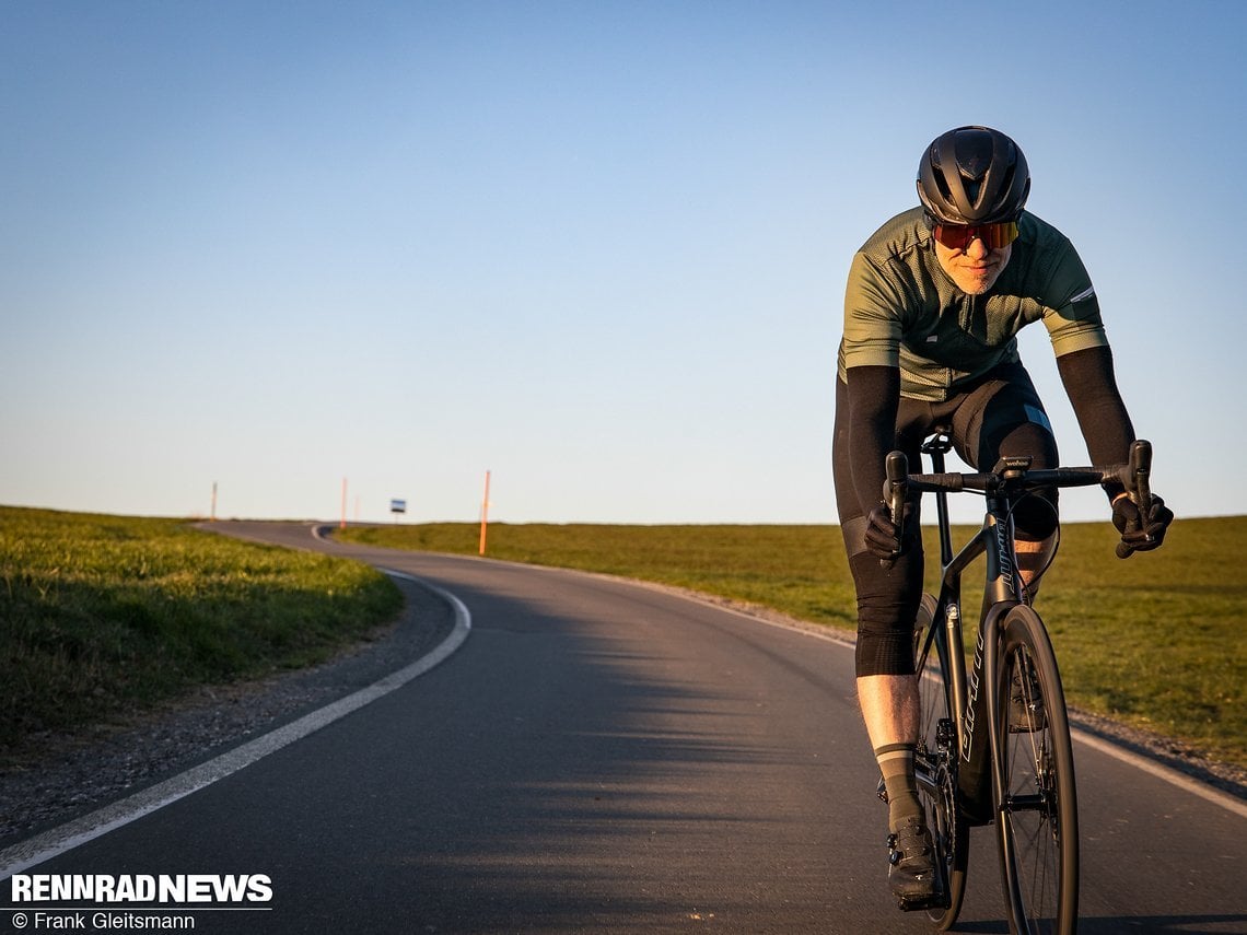 Lange schnell fahren macht mit dem Giant TCR Advanced Freude