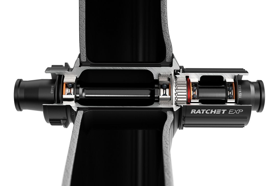 Die 180 Dicut Nabe ist das Spitzenmodell von DT Swiss.