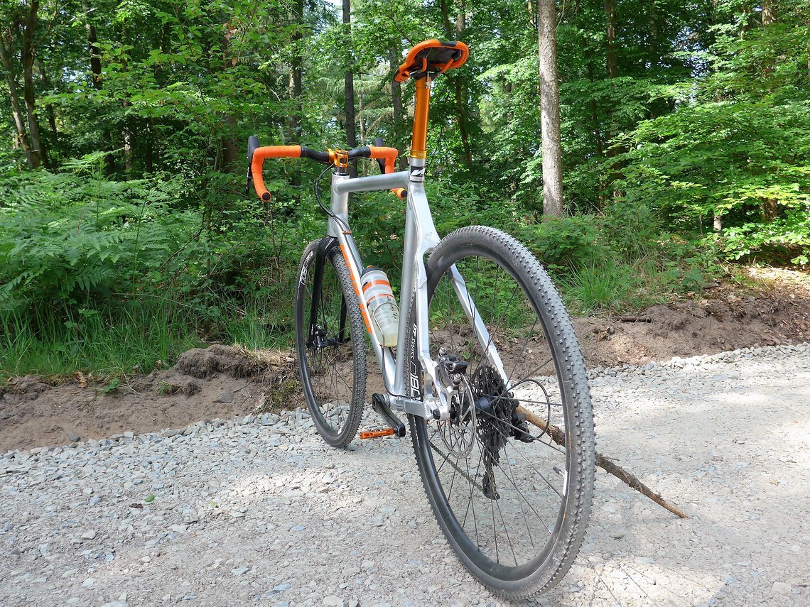 Der Monostay mit dicken Schweißraupen ist ein Erkennungszeichen des Argon CX