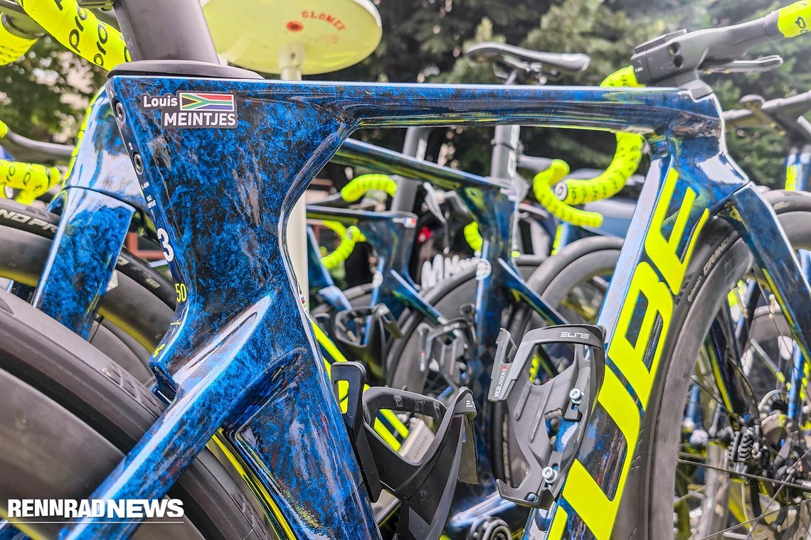 Aero-Rahmen von Cube für Louis Meintjes.