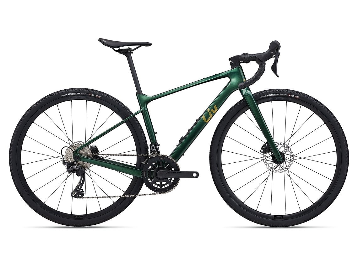 Liv Devote Advanced 2 in der Farbe Kelp Forest mit Shimano GRX