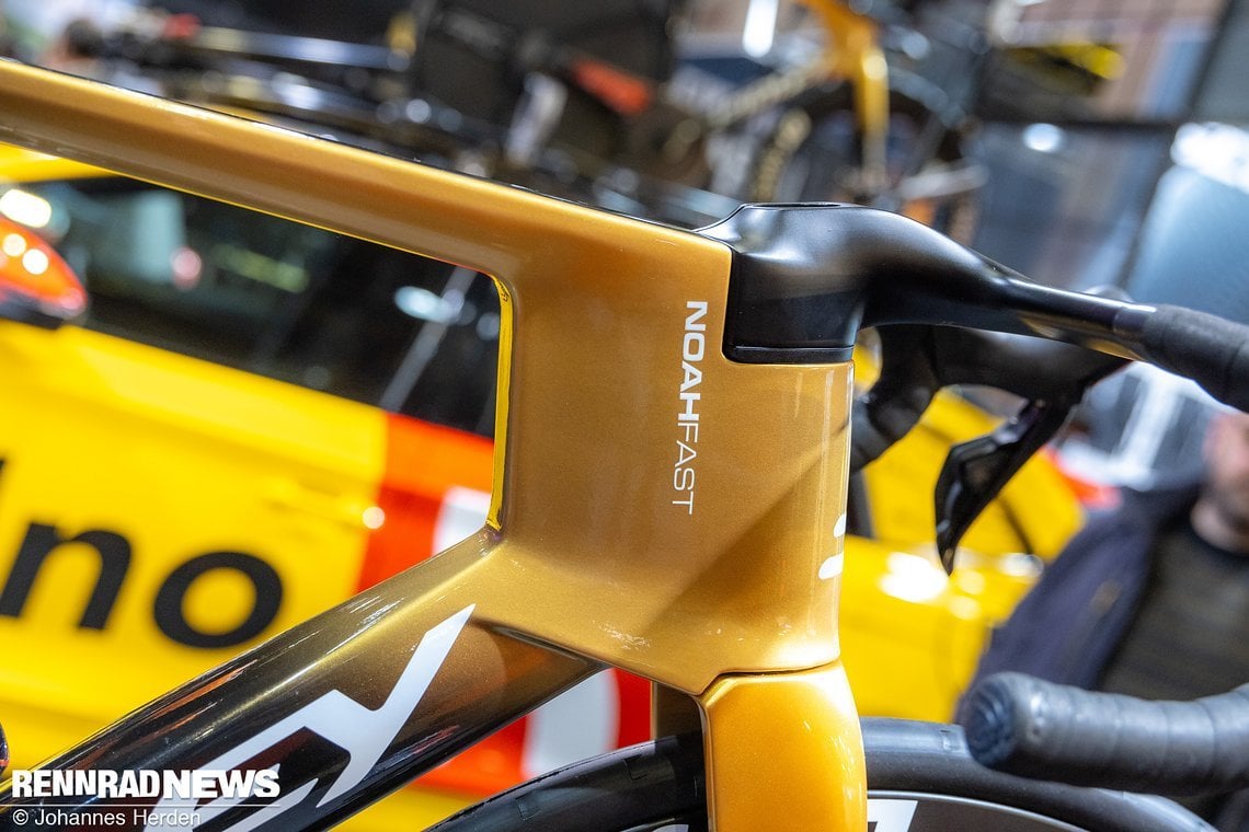 Das neuste Aero-Rennrad der Belgier hat noch flächigere Formen.