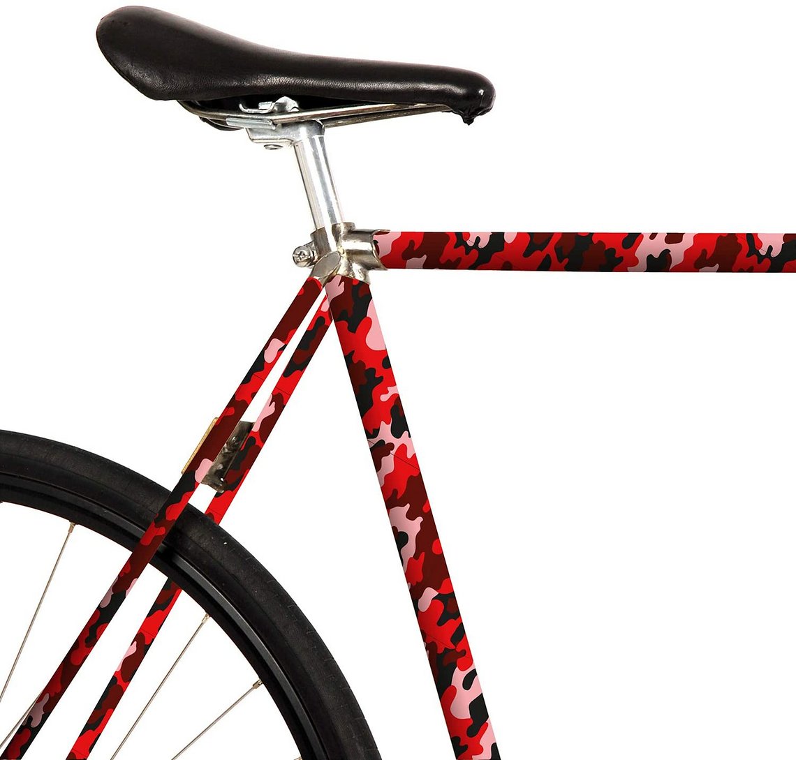 Mooxie-Bike Coral Camouflage Folie – gesehen bei Amazon für 23,90 €