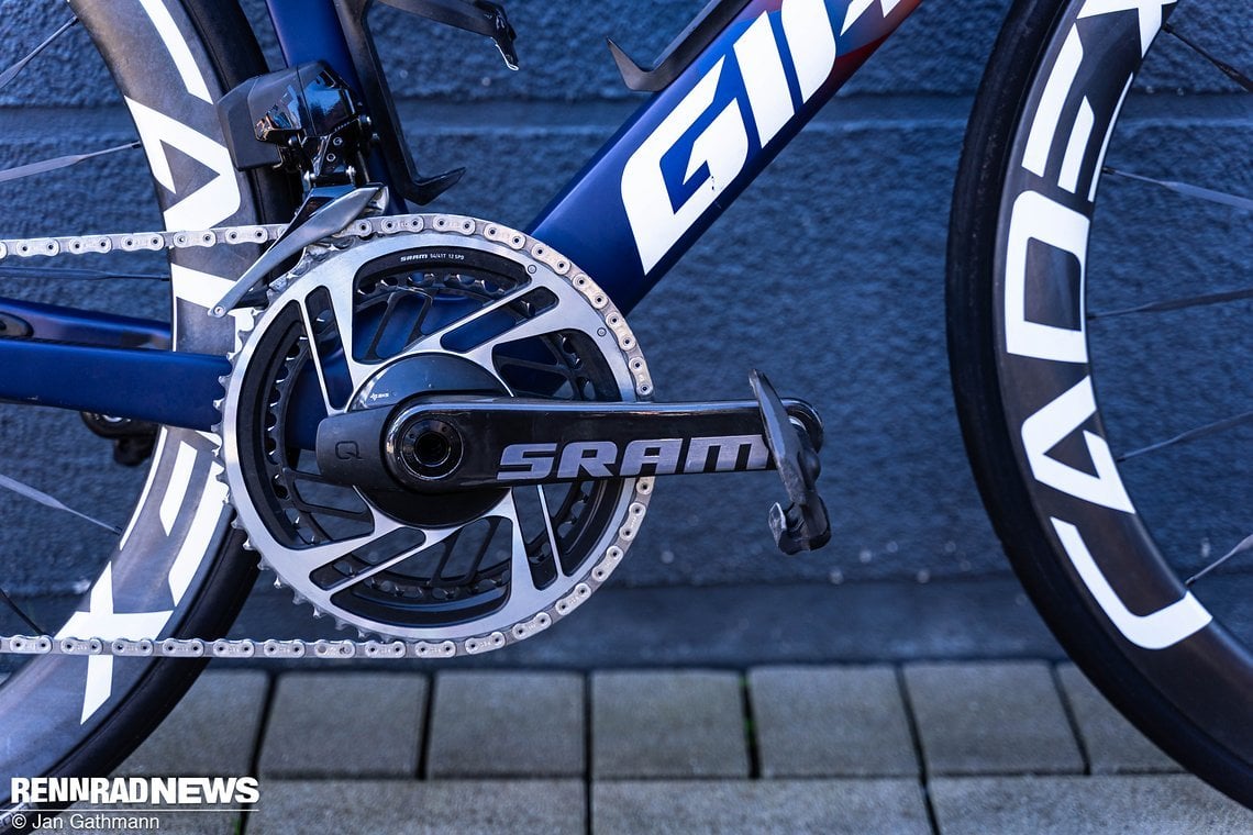 Die SRAM Red Kurbel