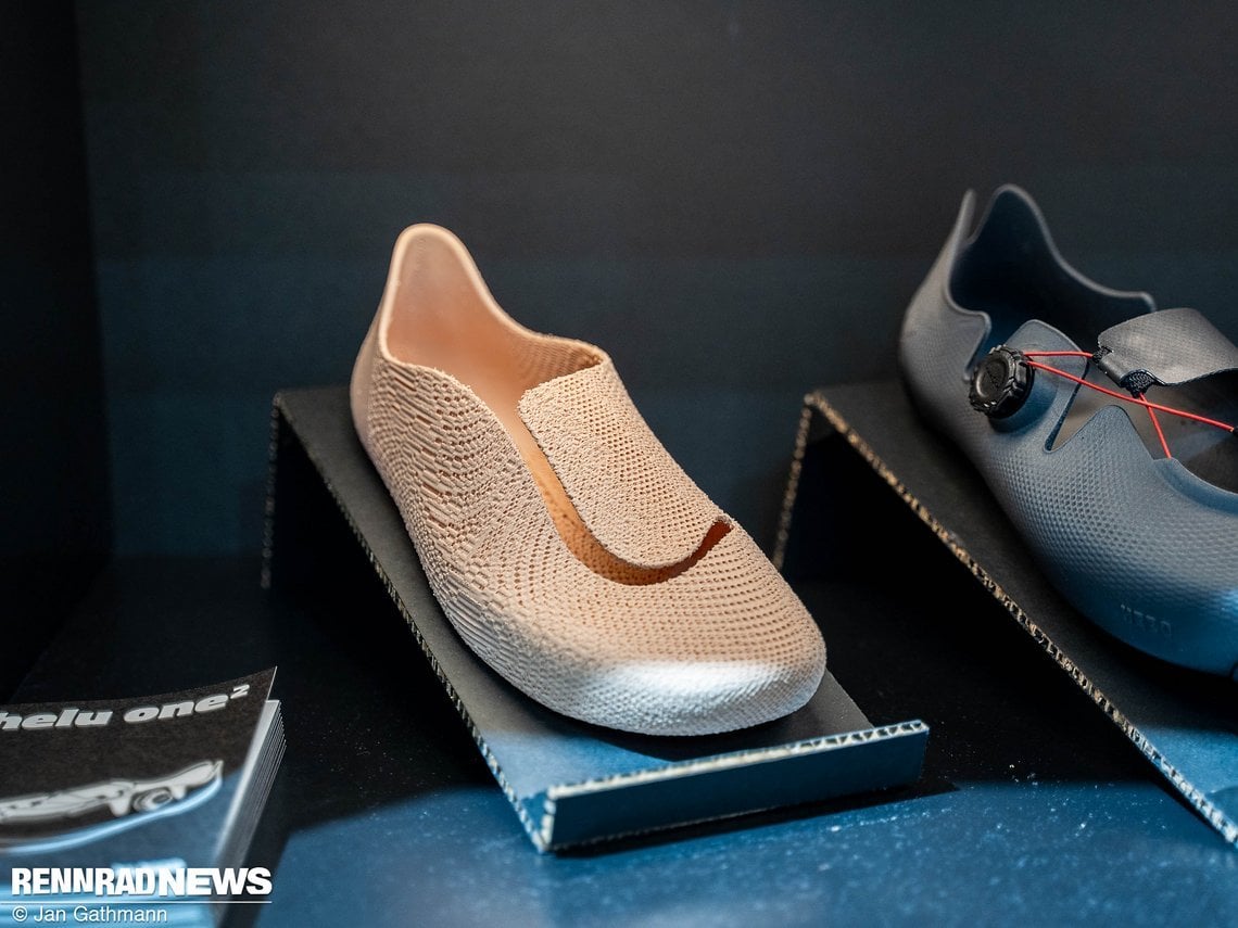 Alternativ kann auch der Innenschuh 3D-gedruckt werden aus TPU.