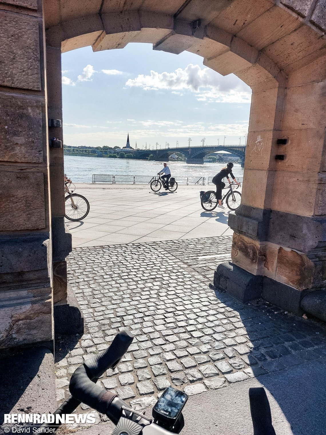 In Mainz habe ich schon die erste Stärkung hinter mir.