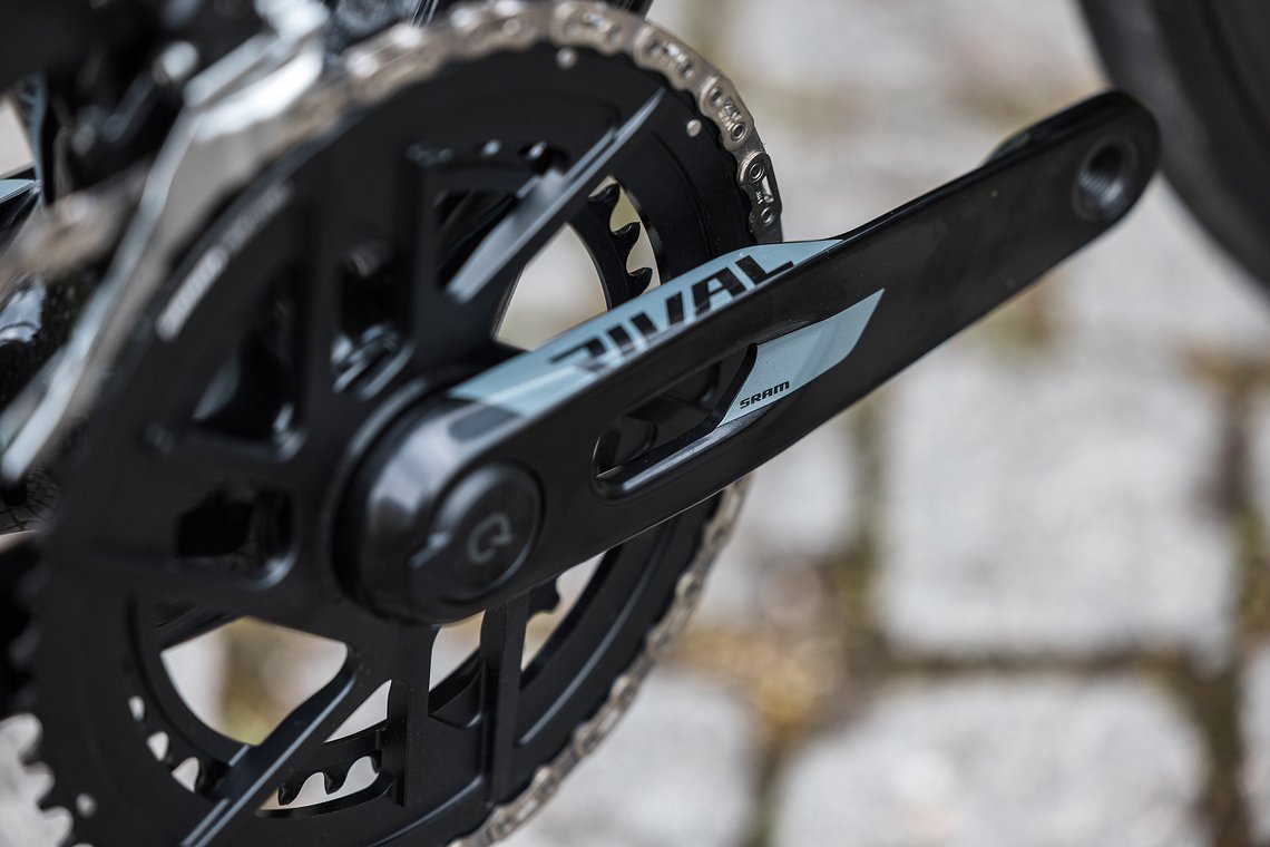 Auch ein Powermeter steht als Option zur Verfügung.