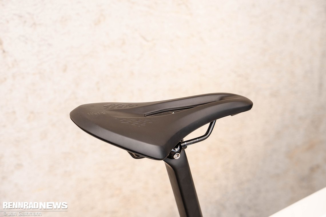 Der Fizik Sattel passte Testfahrerin und Testfahrern gut.