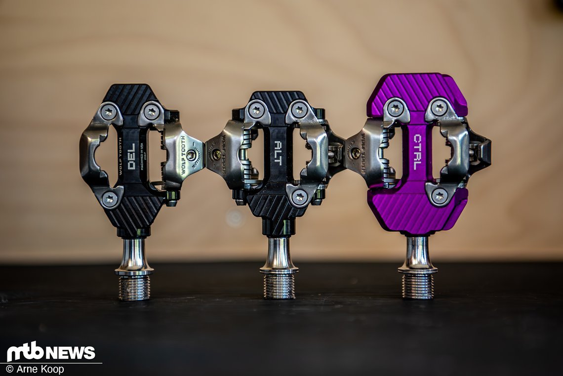 Die Wolftooth Klickpedale im direkten Vergleich