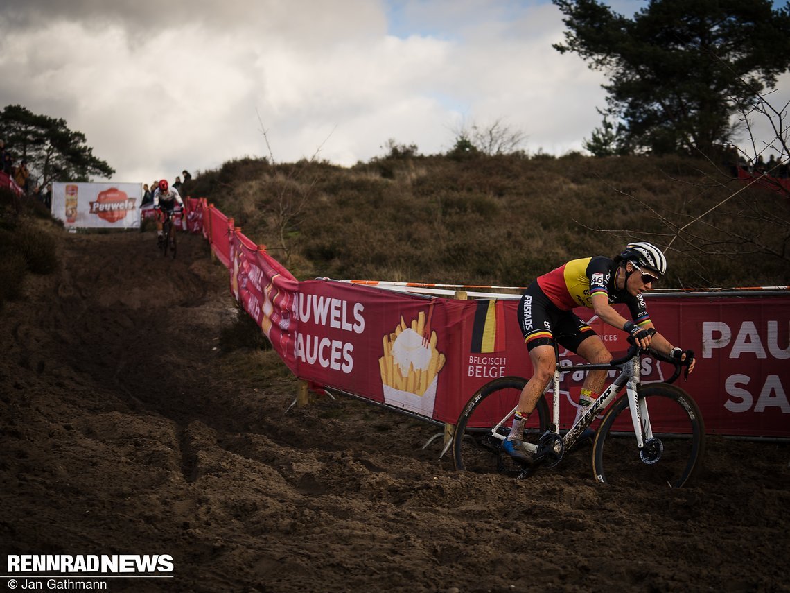 Sanne Cant konnte nicht in die Top10 fahren.