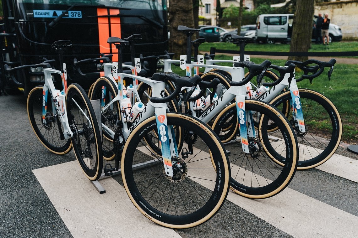 Auch bei Paris Roubaix taucht das Scott Addict nicht mehr auf.