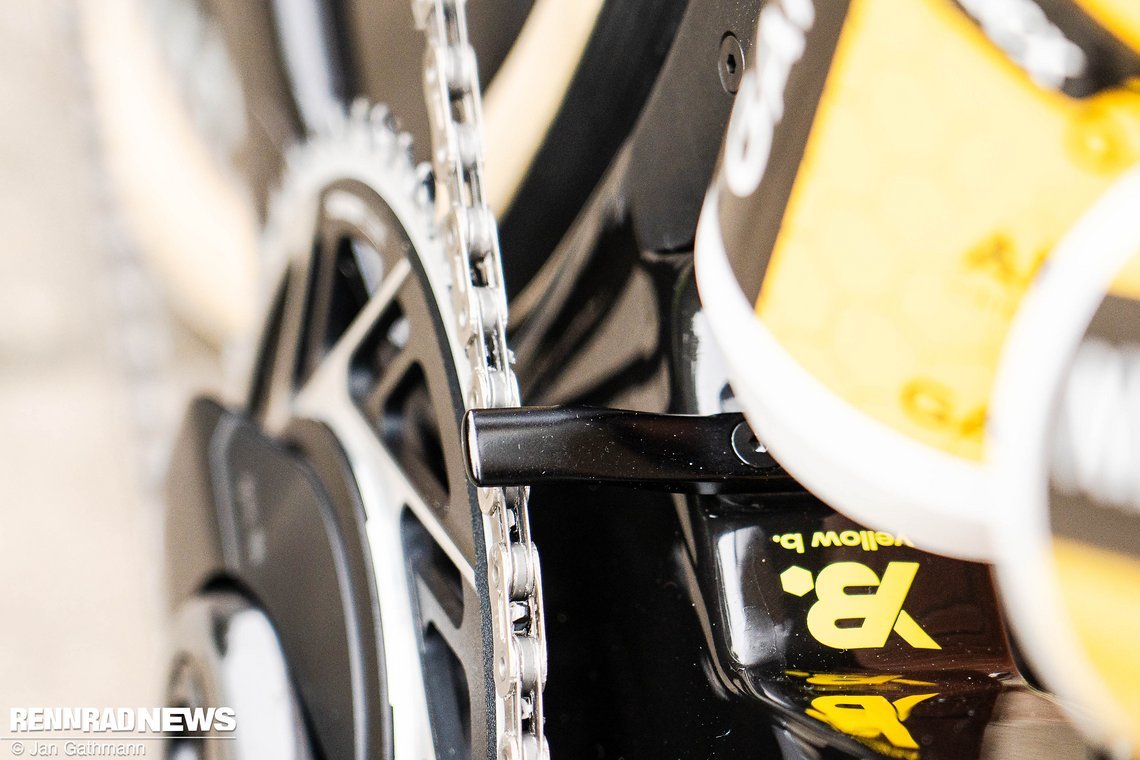 Ein Chaincatcher ist ebenfalls montiert.