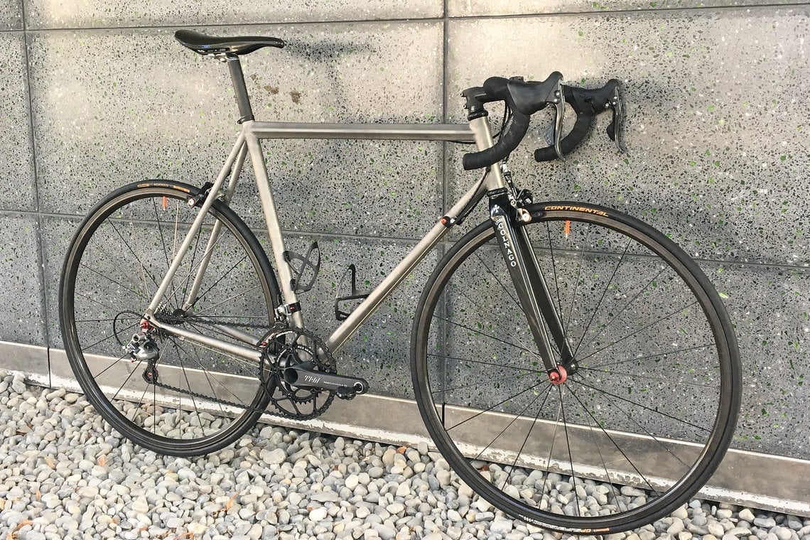 Bis der Colnago Master Titanio Bititan so aussah war es ein langer Weg